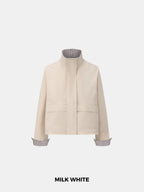 STM-TEX™ Stand Collar Bomber Jacket- Stay Puffit