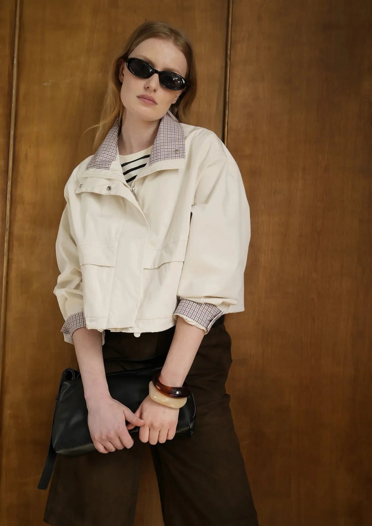 STM-TEX™ Funnel Collar Waterproof Bomber Jacket