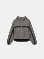 FlowCore™ Water Repellent Oversized Short Track Jacket