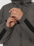 FlowCore™ Water Repellent Oversized Short Track Jacket