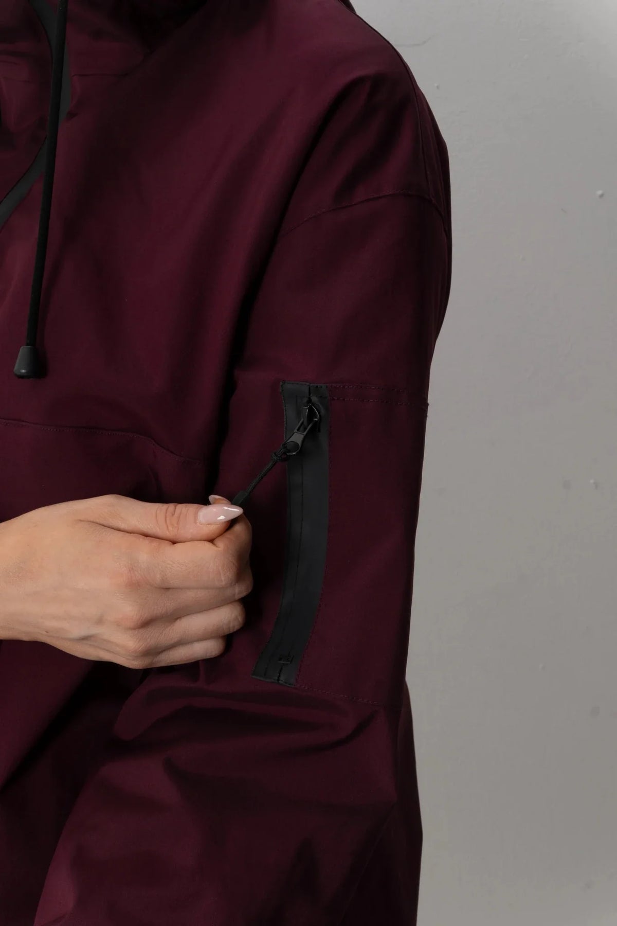 STM-TEX™ ALL Classic Relaxed Fit Rain Hoodie - Purple Ash