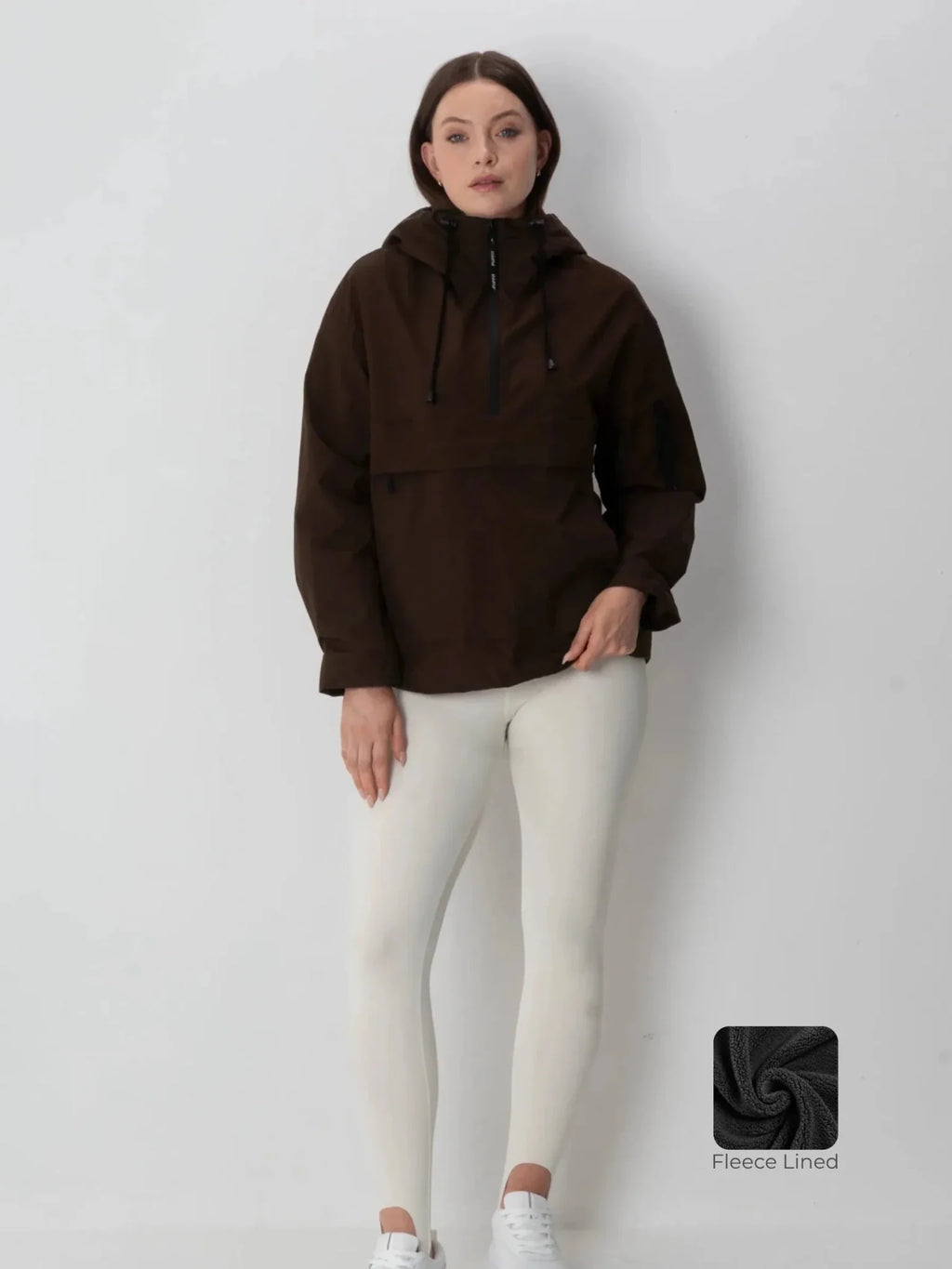STM-TEX™ Fleece Lined Relaxed Fit Rain Hoodie