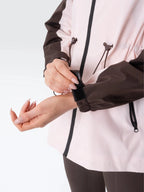 STM-TEX™ Brown/Pink Full-Zip Rain Jacket
