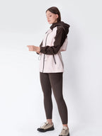 STM-TEX™ Brown/Pink Full-Zip Rain Jacket