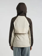 STM-TEX™ Brown/White Full-Zip Rain Jacket