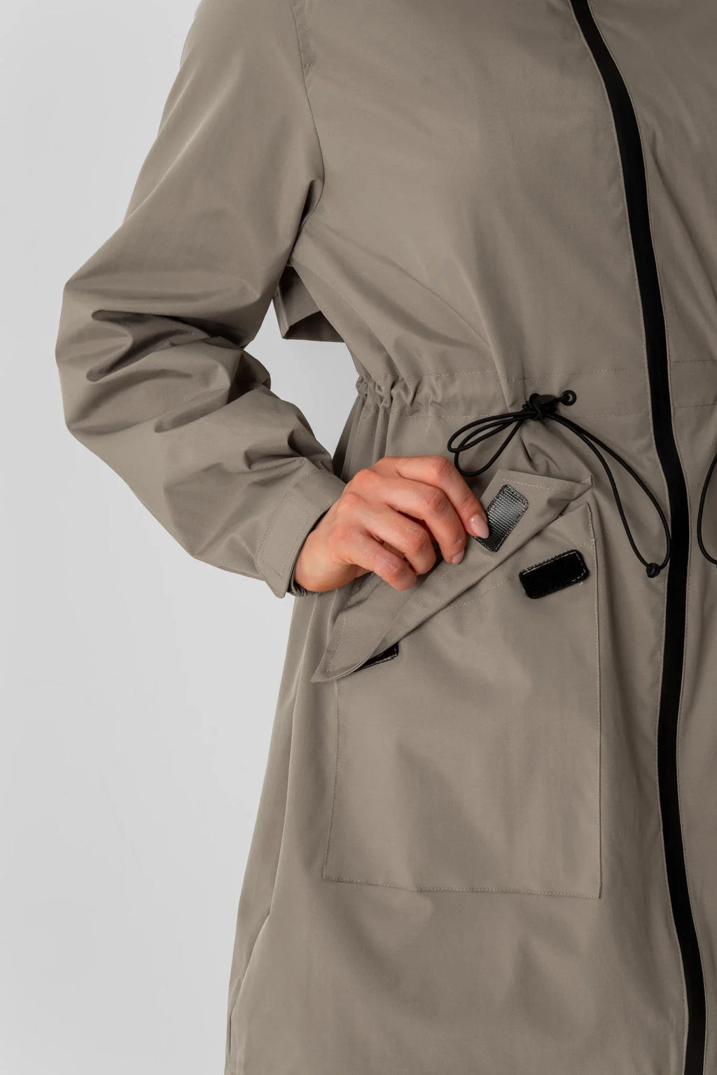 STM-TEX™ Classic Mid Length Large Pockets Raincoat