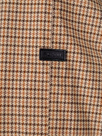 STM-TEX™ Beige Houndstooth Elevated Long Breathable Raincoat