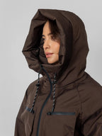 STM-TEX™ Elevated Padded Cropped Hooded Rain Jacket
