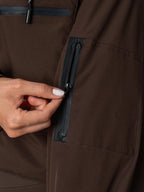 STM-TEX™ Elevated Cropped Hooded Rain Jacket - Stay Puffit