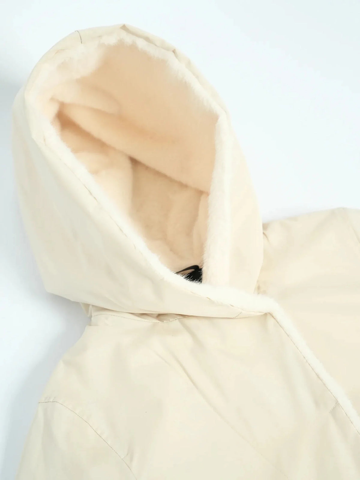 STM-TEX™ Faux Fur Lined Mid Length Rain Coat