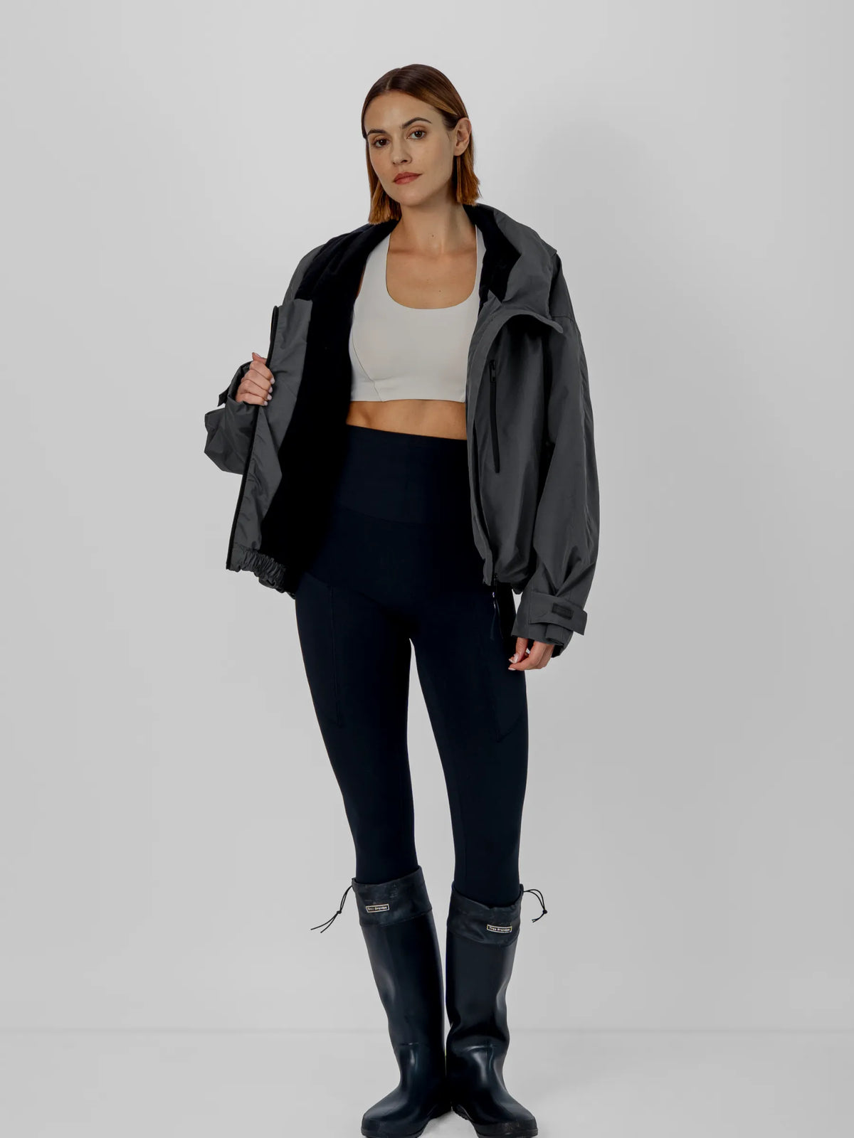 STM-TEX™ One Size Short Oversized Rain Jacket