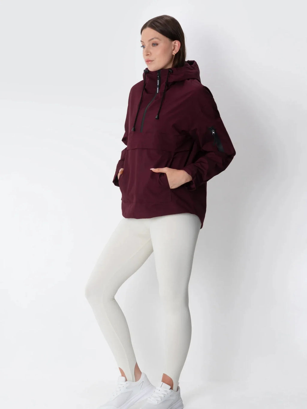 STM-TEX™ Fleece Lined Relaxed Fit Rain Hoodie