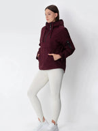 STM-TEX™ Fleece Lined Relaxed Fit Rain Hoodie