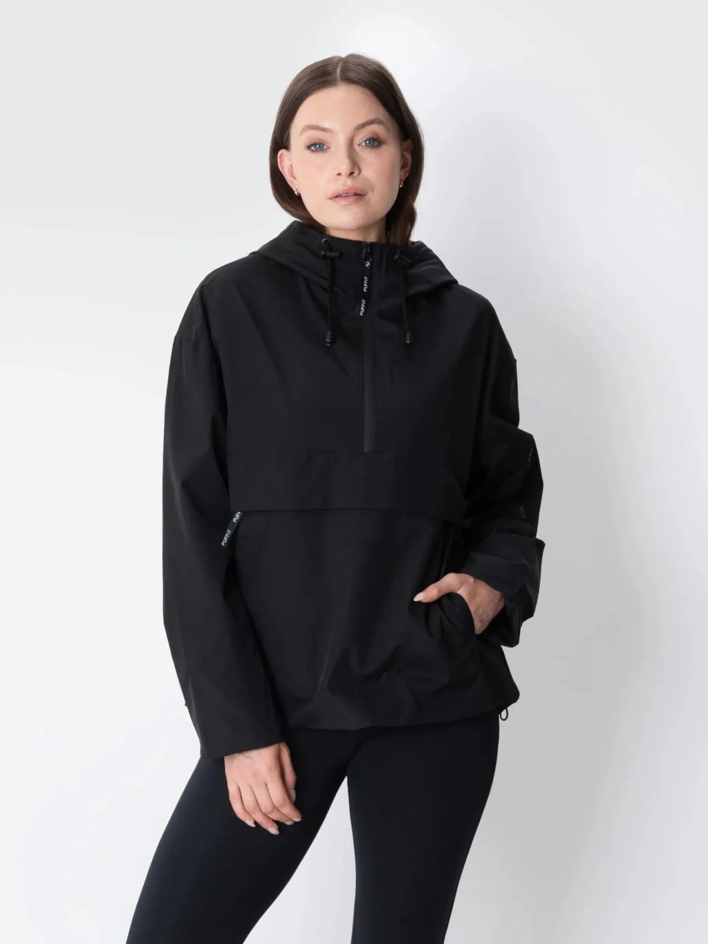 STM-TEX™ Fleece Lined Relaxed Fit Rain Hoodie