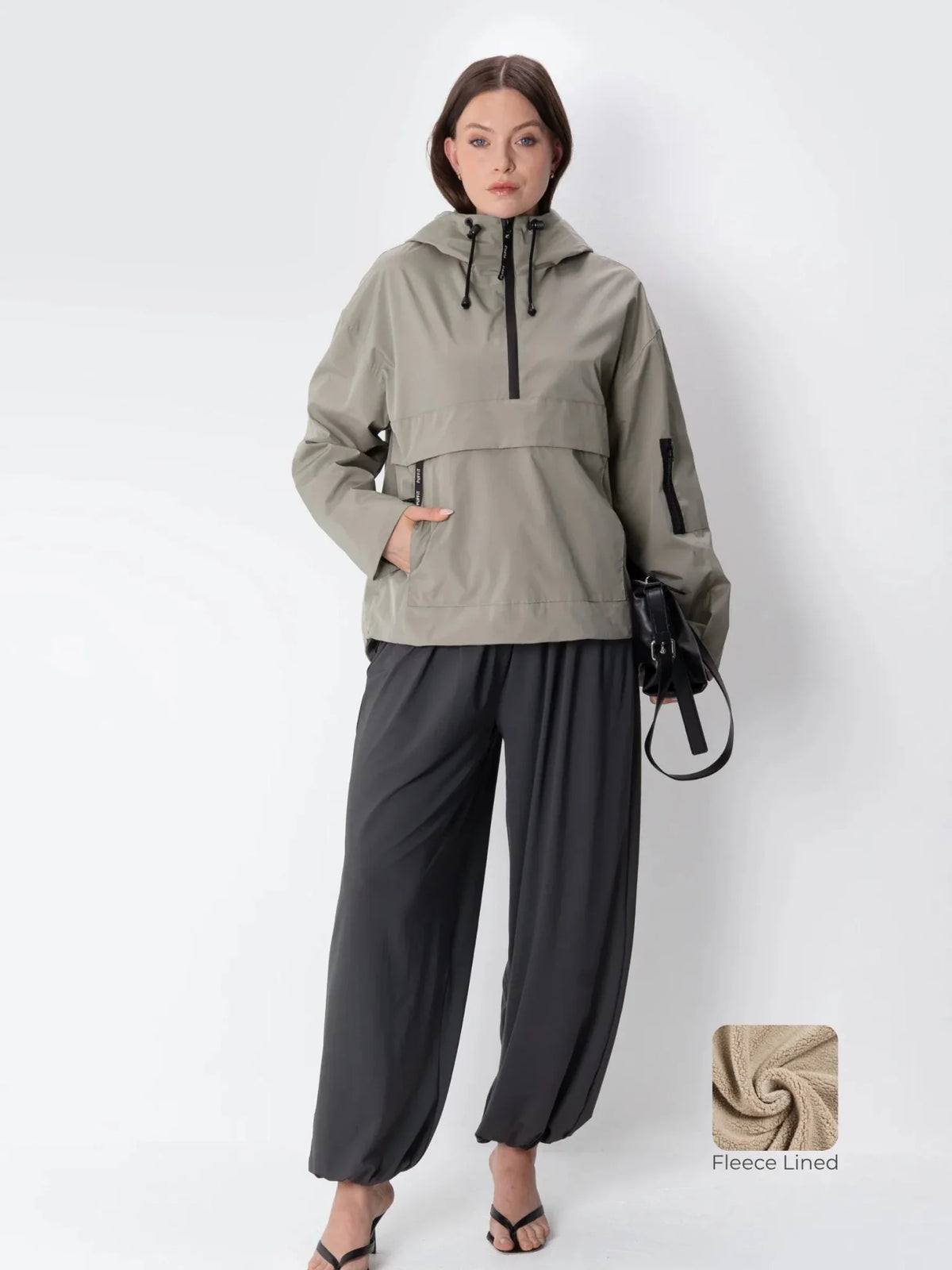 STM-TEX™ ALL Classic Relaxed Fit Rain Hoodie - Purple Ash