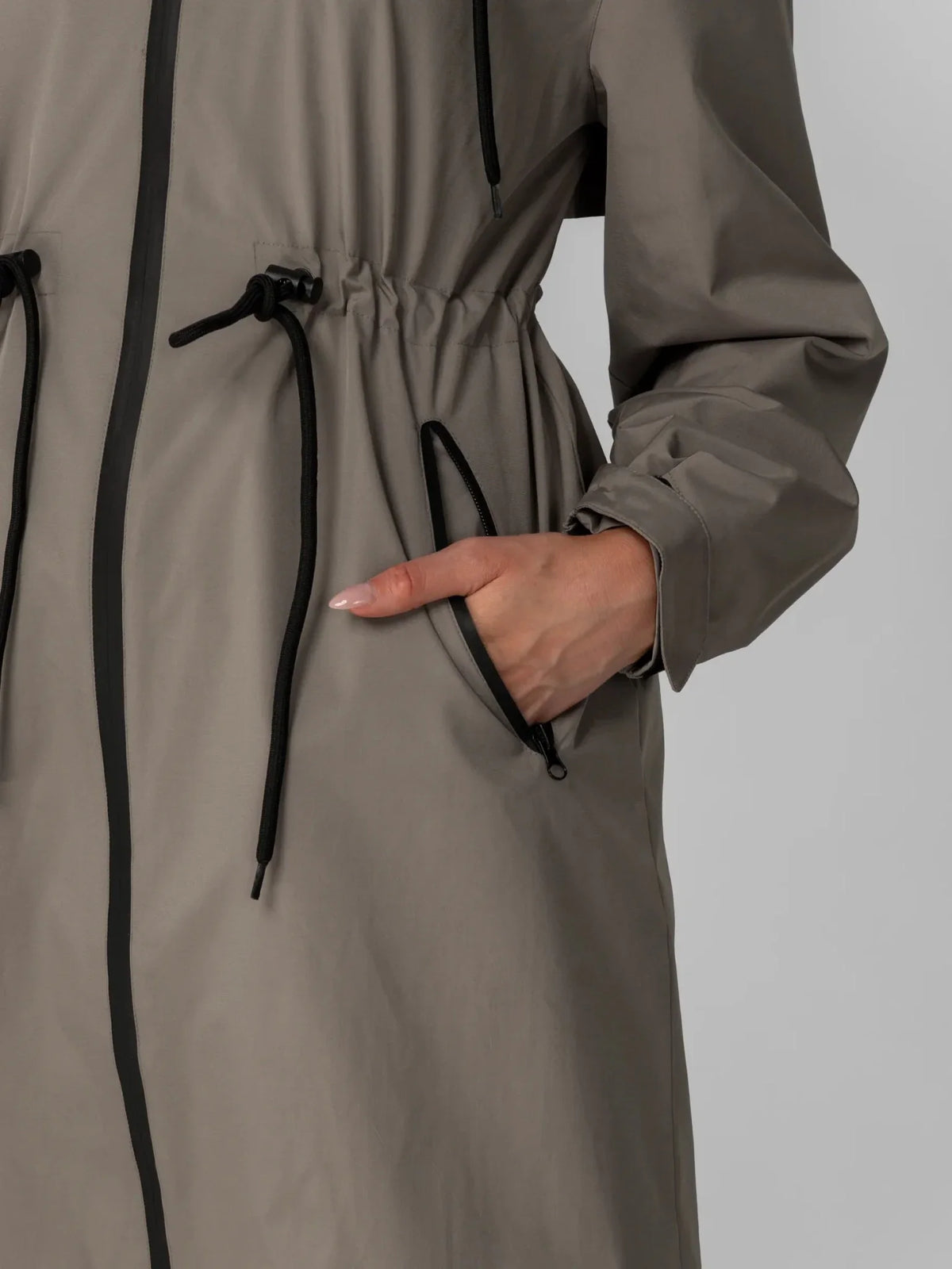STM-TEX™ Classic Full Length Brushed Lined Raincoat