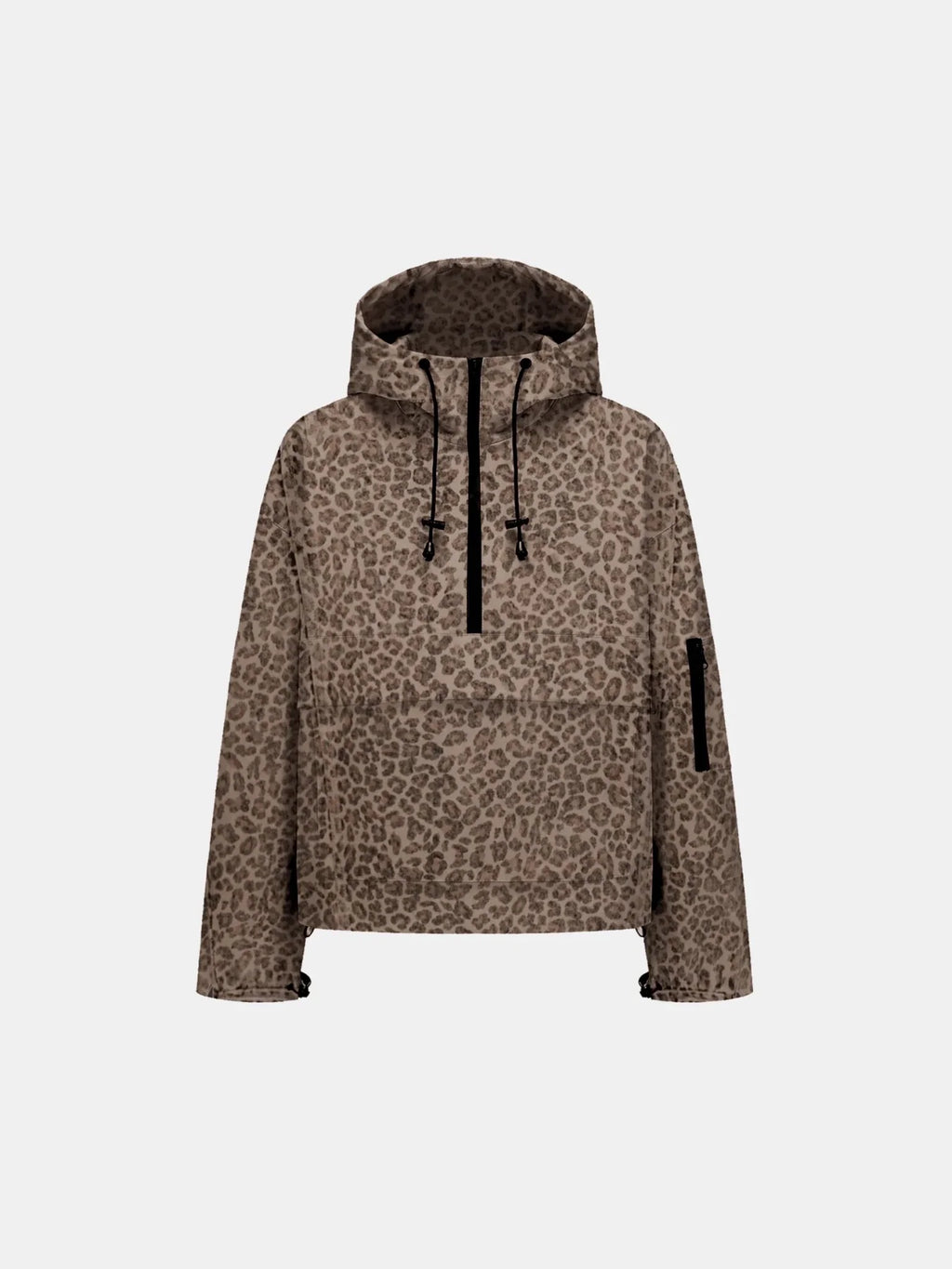 STM-TEX™ Leopard Relaxed Fit Rain Hoodie