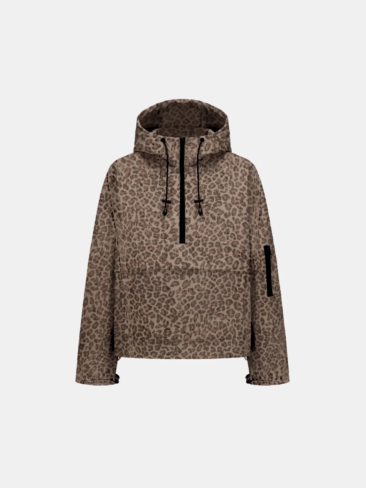 STM-TEX™ Leopard Relaxed Fit Rain Hoodie