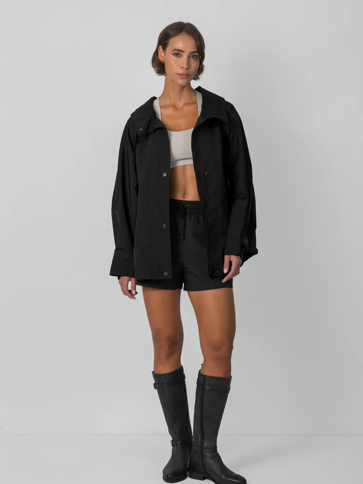 STM-TEX™ One Size Mid Length Oversized Rain Jacket