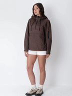 STM-TEX™ Mocha Leopard Relaxed Fit Rain Hoodie