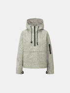 STM-TEX™ Olive Leopard Relaxed Fit Rain Hoodie