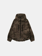 STM-TEX™ One Size Brown Camo Short Oversized Rain Jacket