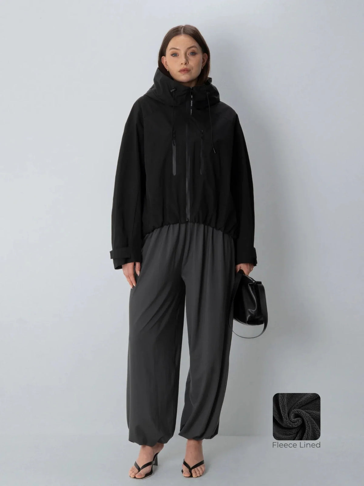 STM-TEX™ One Size Short Oversized Rain Jacket - Stay Puffit