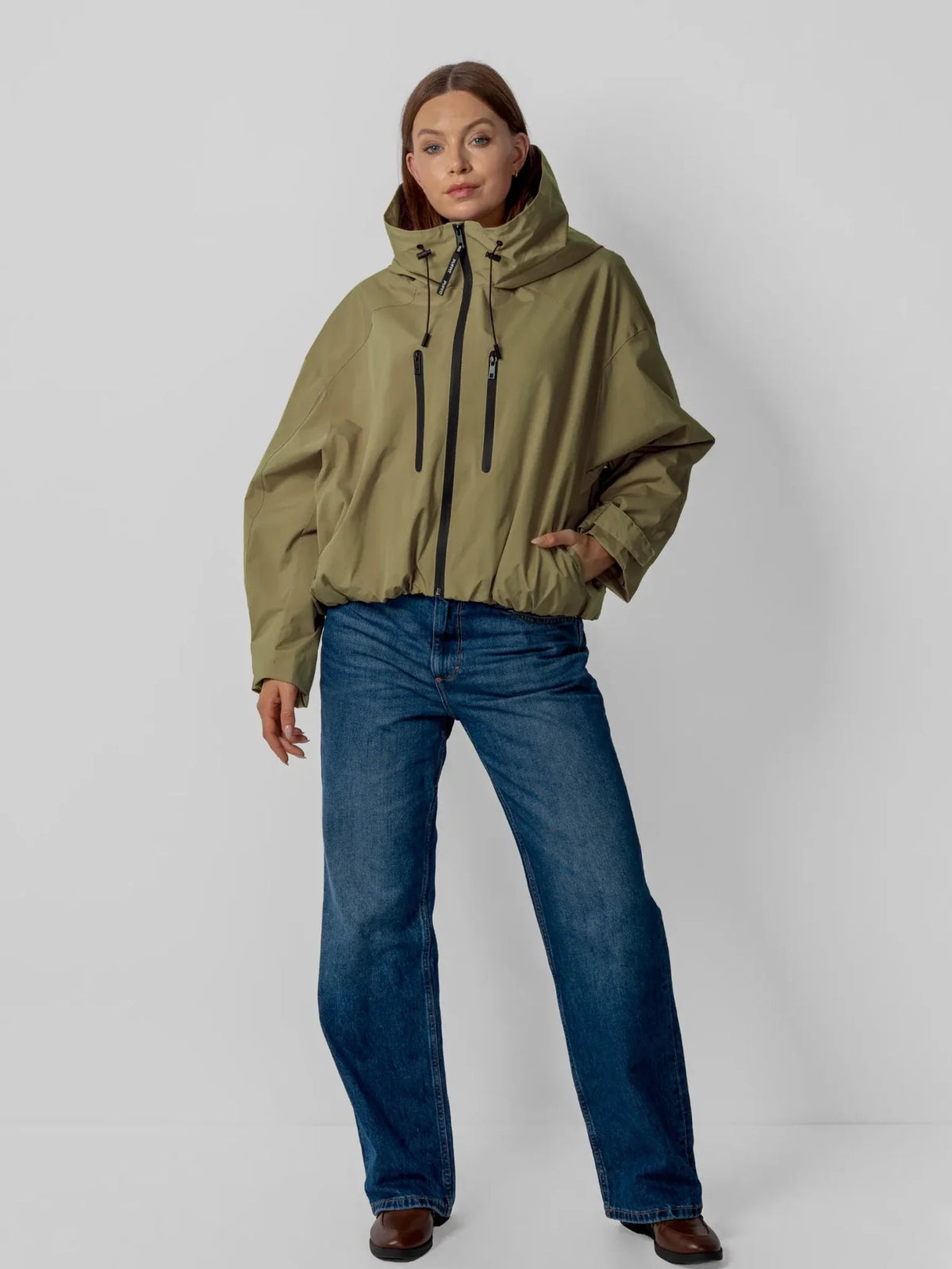 STM-TEX™ One Size Short Oversized Rain Jacket
