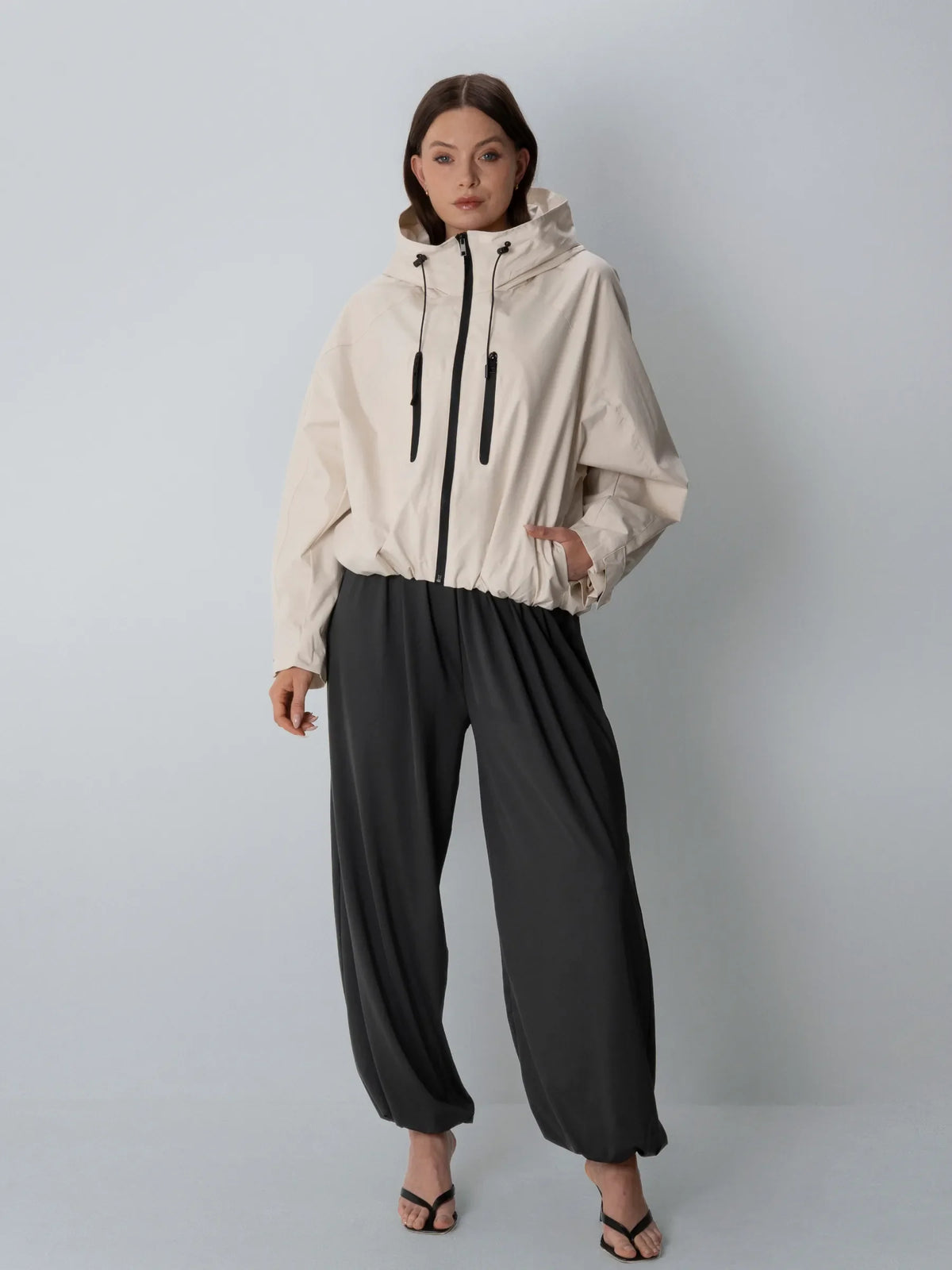 STM-TEX™ One Size Short Oversized Rain Jacket