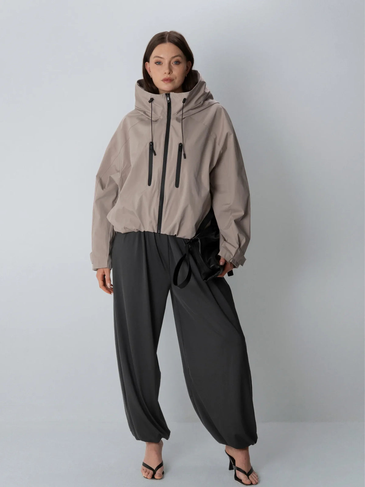 STM-TEX™ One Size Short Oversized Rain Jacket - Stay Puffit