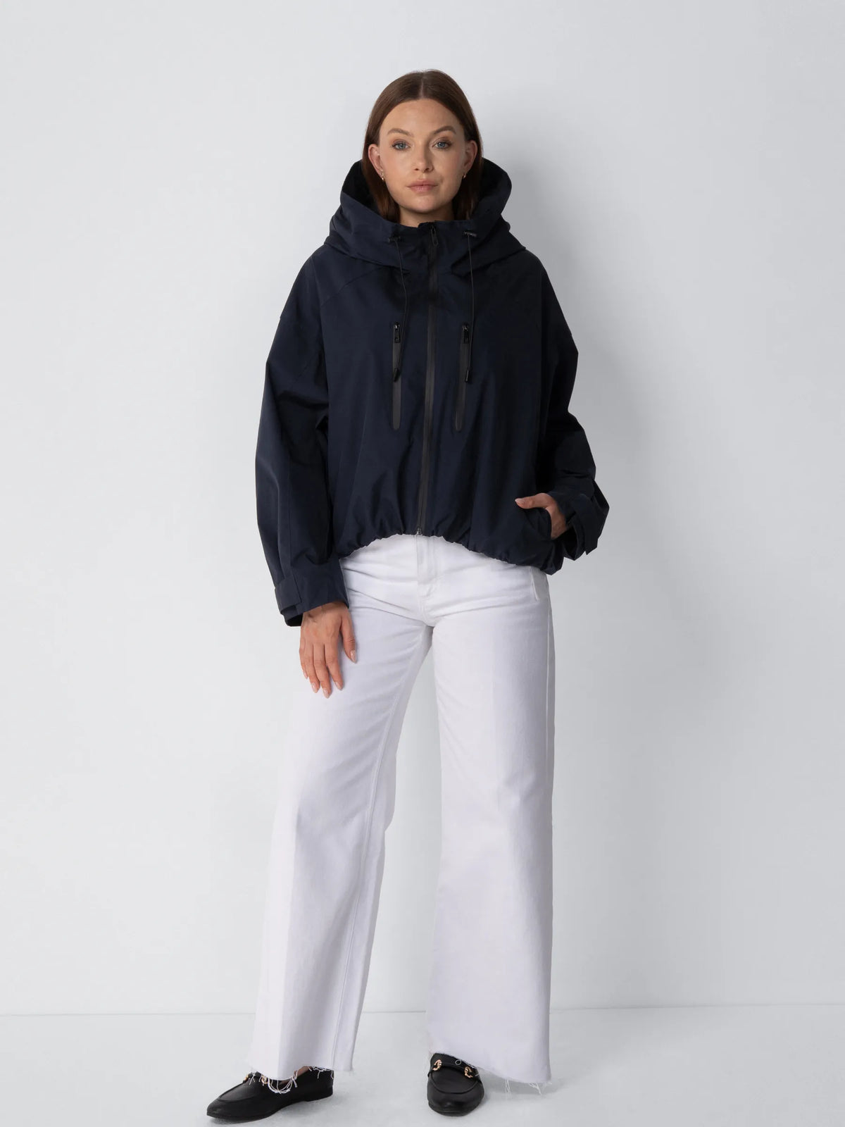 STM-TEX™ One Size Short Oversized Rain Jacket - Stay Puffit