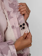 STM-TEX™ Mist Camo Cropped Detached Hooded Rain Jacket