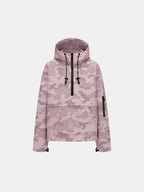 STM-TEX™ Pink Camo Relaxed Fit Rain Hoodie