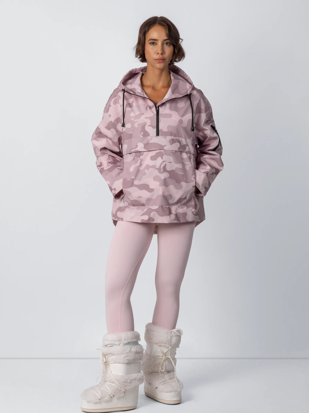 STM-TEX™ ALL Classic Relaxed Fit Rain Hoodie - Purple Ash