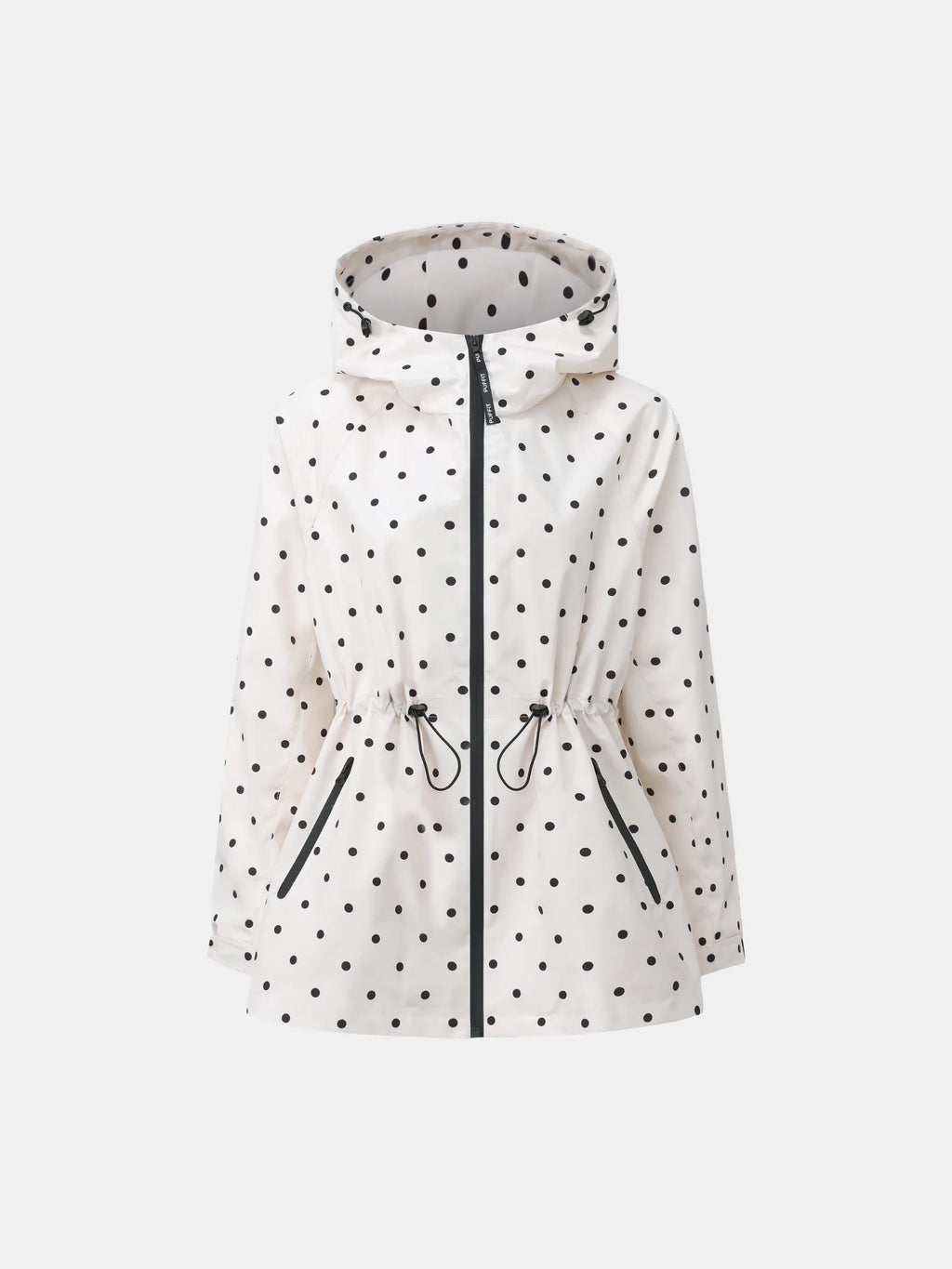 STM-TEX™ Polka Dot Full-Zip Rain Jacket