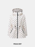 STM-TEX™ Polka Dot Full-Zip Rain Jacket