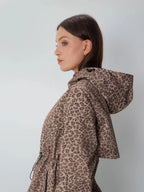 STM-TEX™ Premium Leopard Full Zip Rain Coat