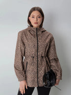 STM-TEX™ Premium Leopard Full Zip Rain Coat