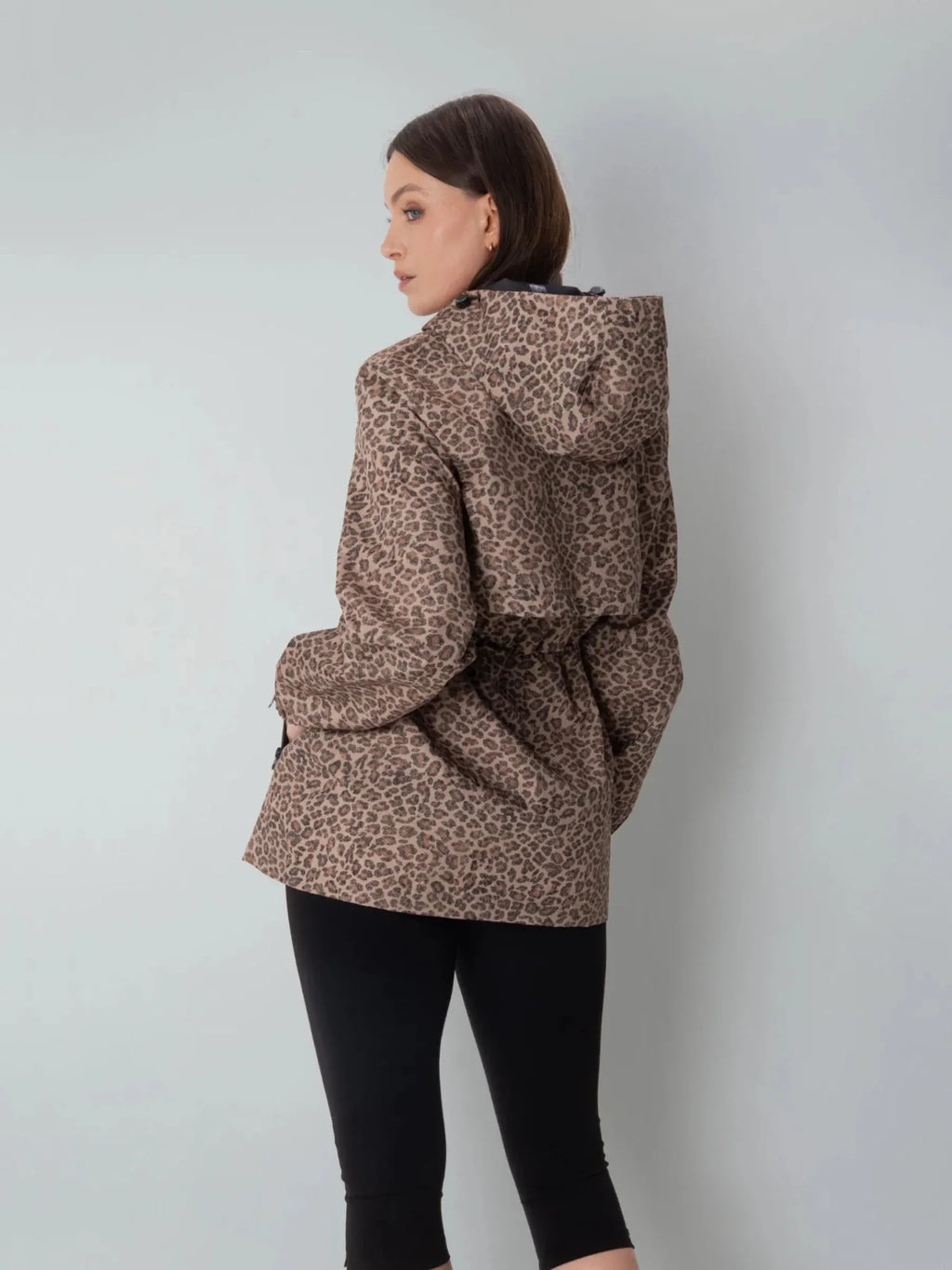STM-TEX™ Premium Leopard Full Zip Rain Coat