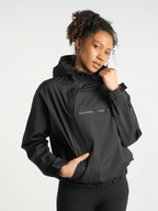STM-TEX™ Short Asymmetric Zip Rain Hoodie