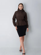 STM-TEX™ Short Drawstring Waist Rain Jacket