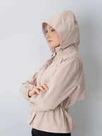 STM-TEX™ Short Drawstring Waist Rain Jacket