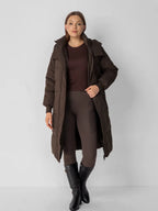WarmCore™ Classic Long Hooded Puffer Jacket