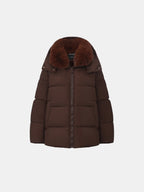 WarmCore™ Detachable Faux Fur Collar Hooded Puffer