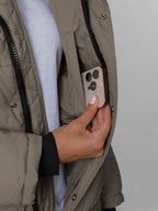 WarmCore™ Detachable Hooded Regular Length Puffer Jacket