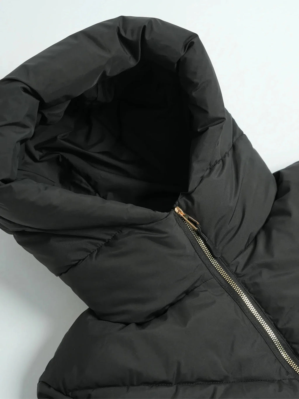 WarmCore™ Gold-tone Belted Puffer Jacket