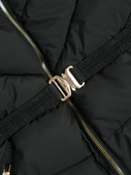WarmCore™ Gold-tone Belted Puffer Jacket