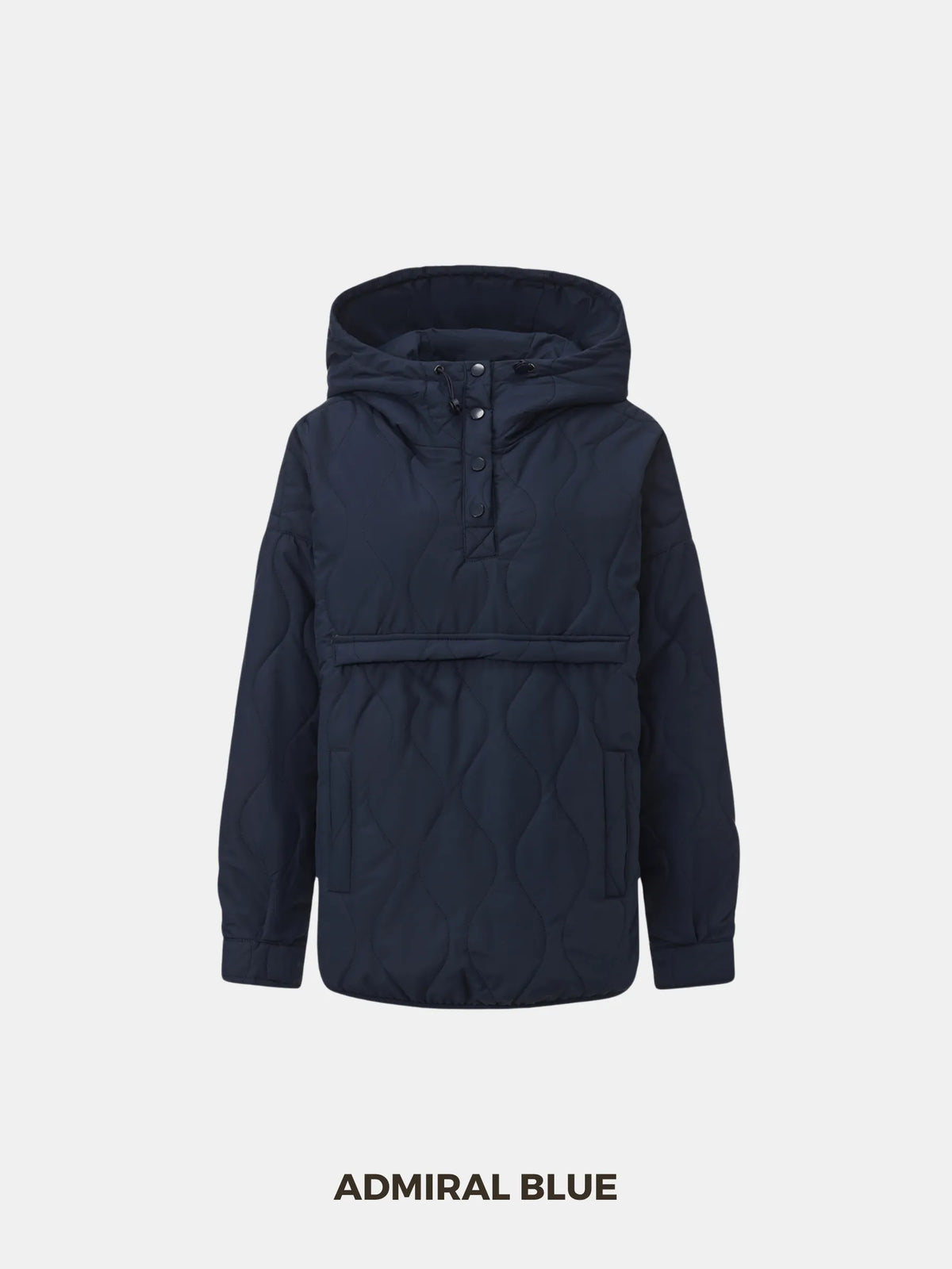 WarmCore™ Kangaroo Pocket Packable Quilted Puffer Hoodie