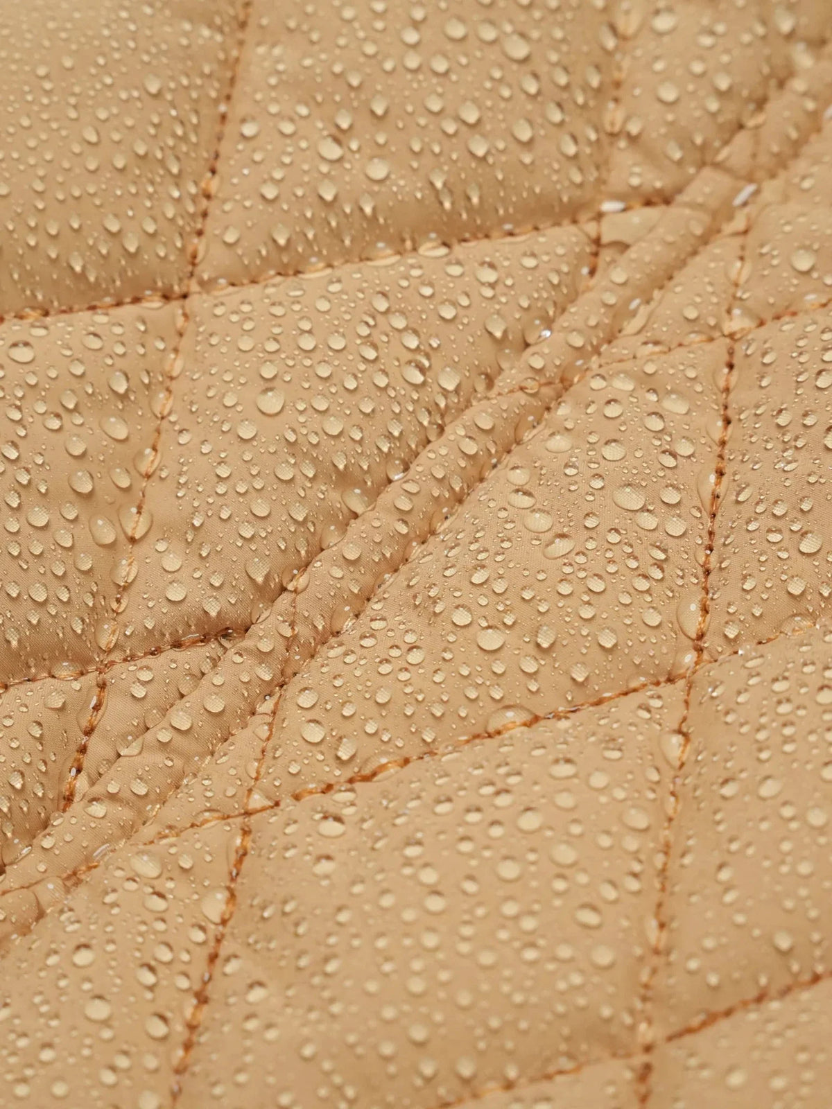 WarmCore™ Long Dimond Quilted Belted Puffer