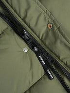 WarmCore™ Men's Detachable-Hooded Puffer Jacket